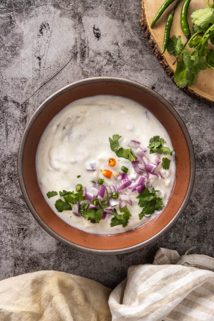 Easy Homemade Raita (Indian Yogurt Sauce)