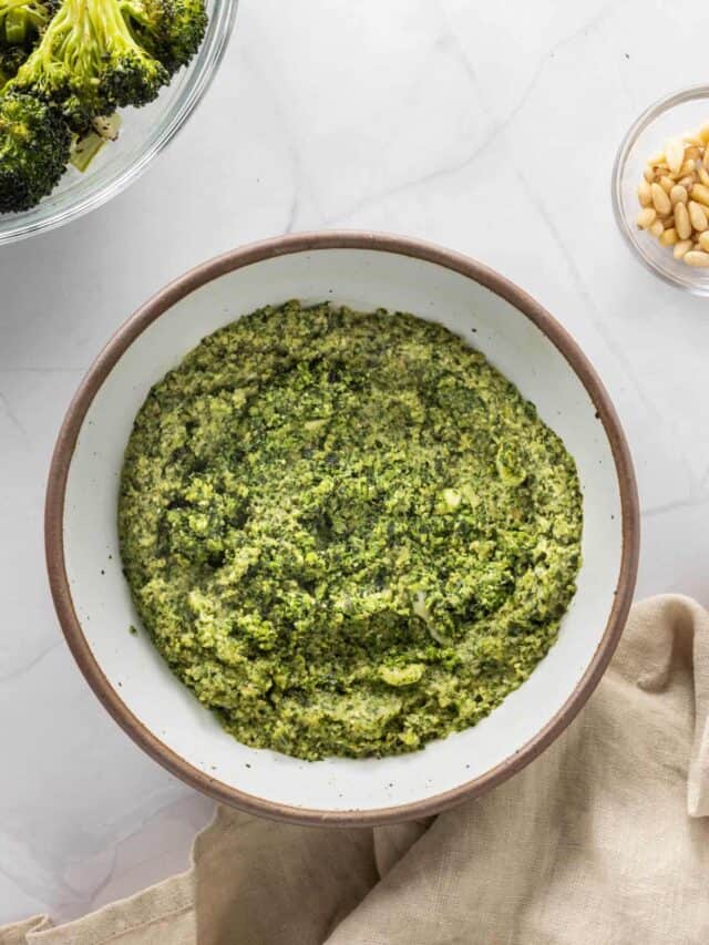 Homemade Broccoli Pesto Urban Farmie