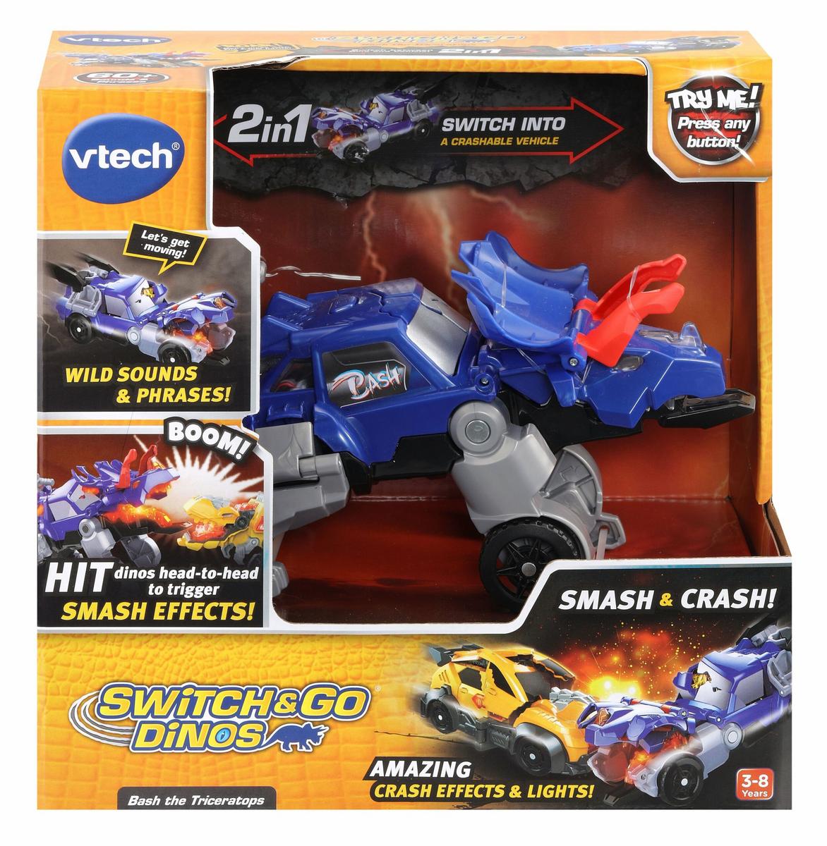 Vtech Switch and Go Dinos Battle Crash Dinos – Urban Global