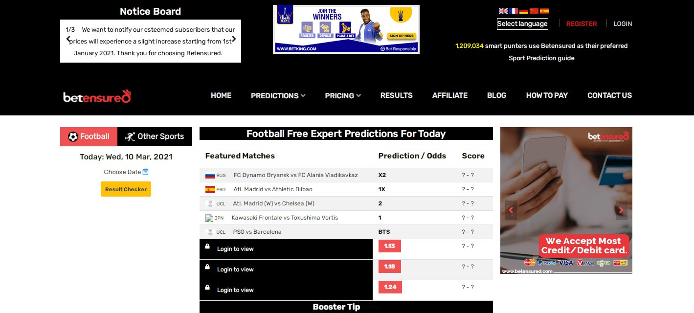 Top 10 Sites Similar Forebet For Football Tips, Prediction and Statistics