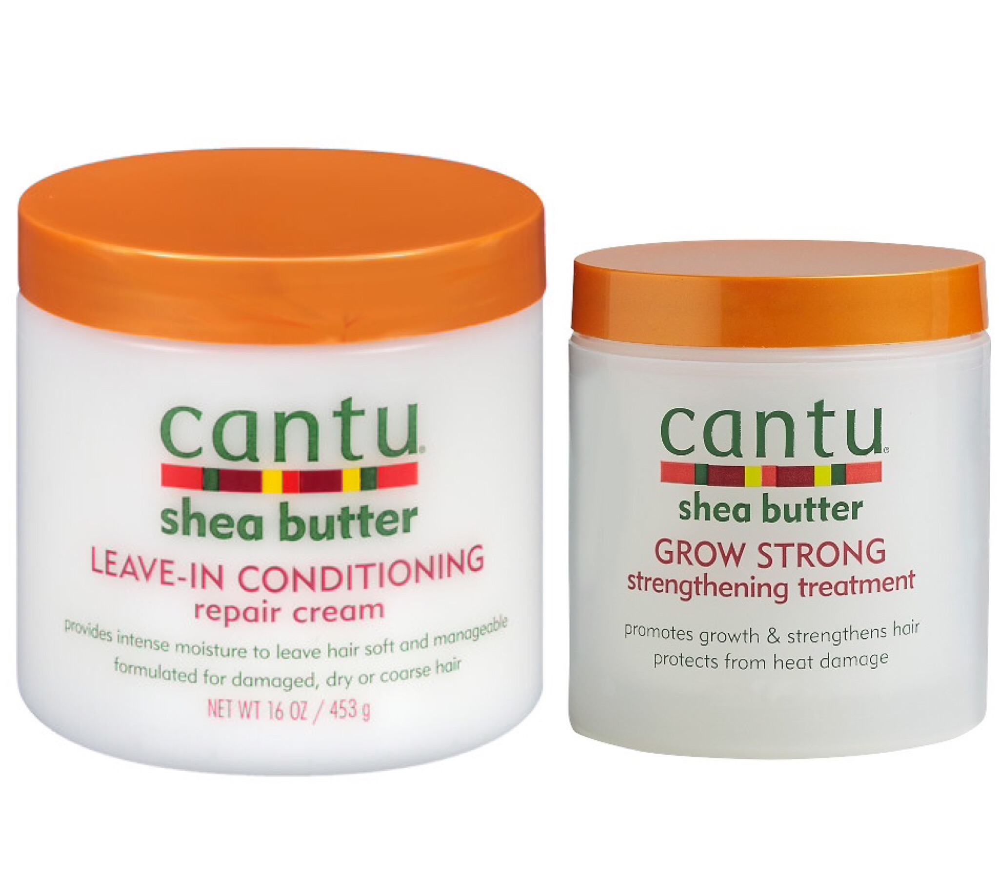 Cantu Shea Butter LeaveIn Conditioning Repair Cream & Grow Strong