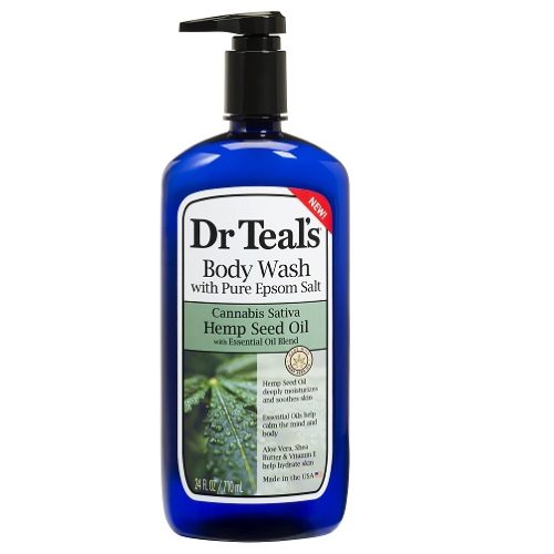 Dr Teal’s Body Wash w/ Pure Epsom Salt, Cannabis Sativa UrbanMakes