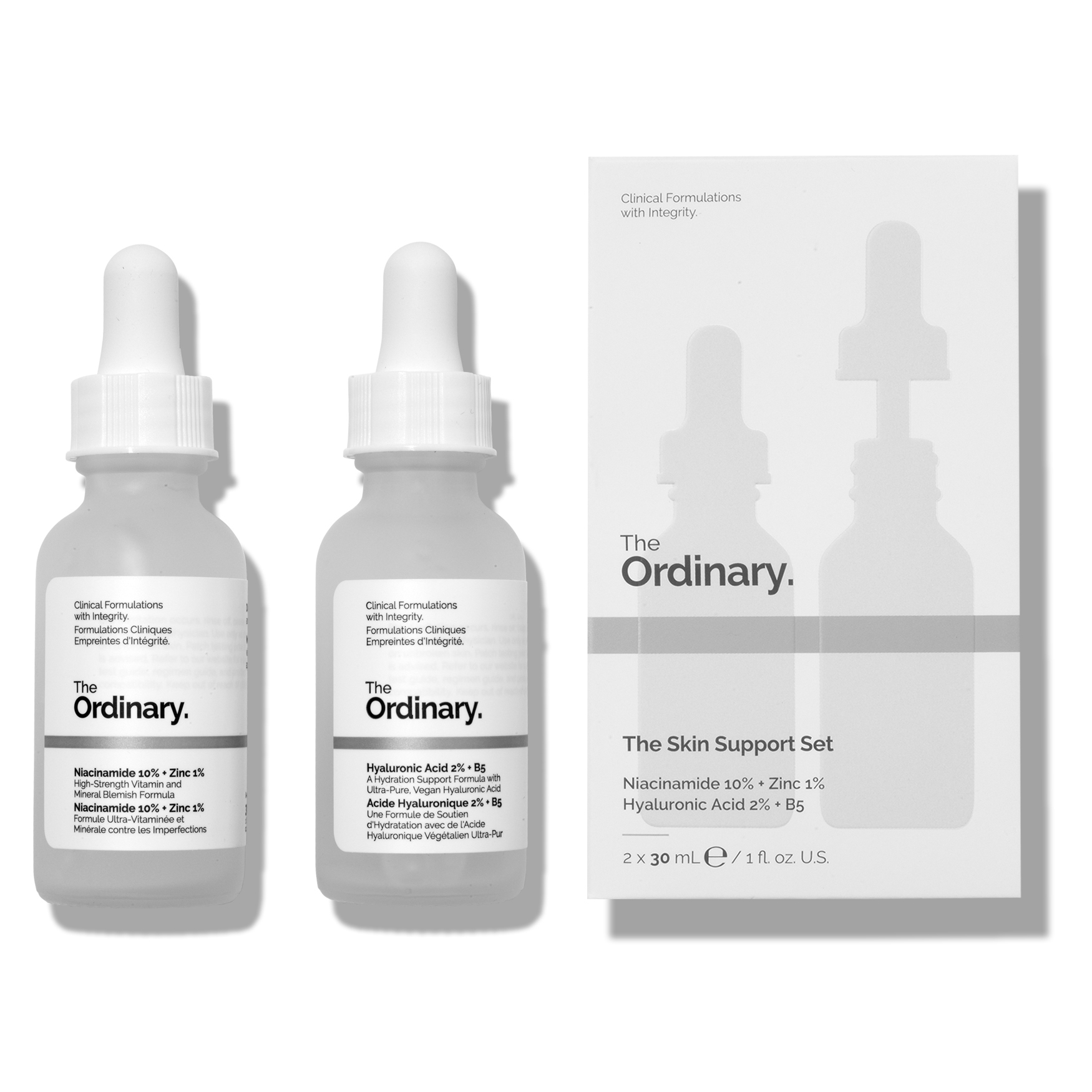 The Ordinary Skin Support Set 30ml x 2 UrbanMakes