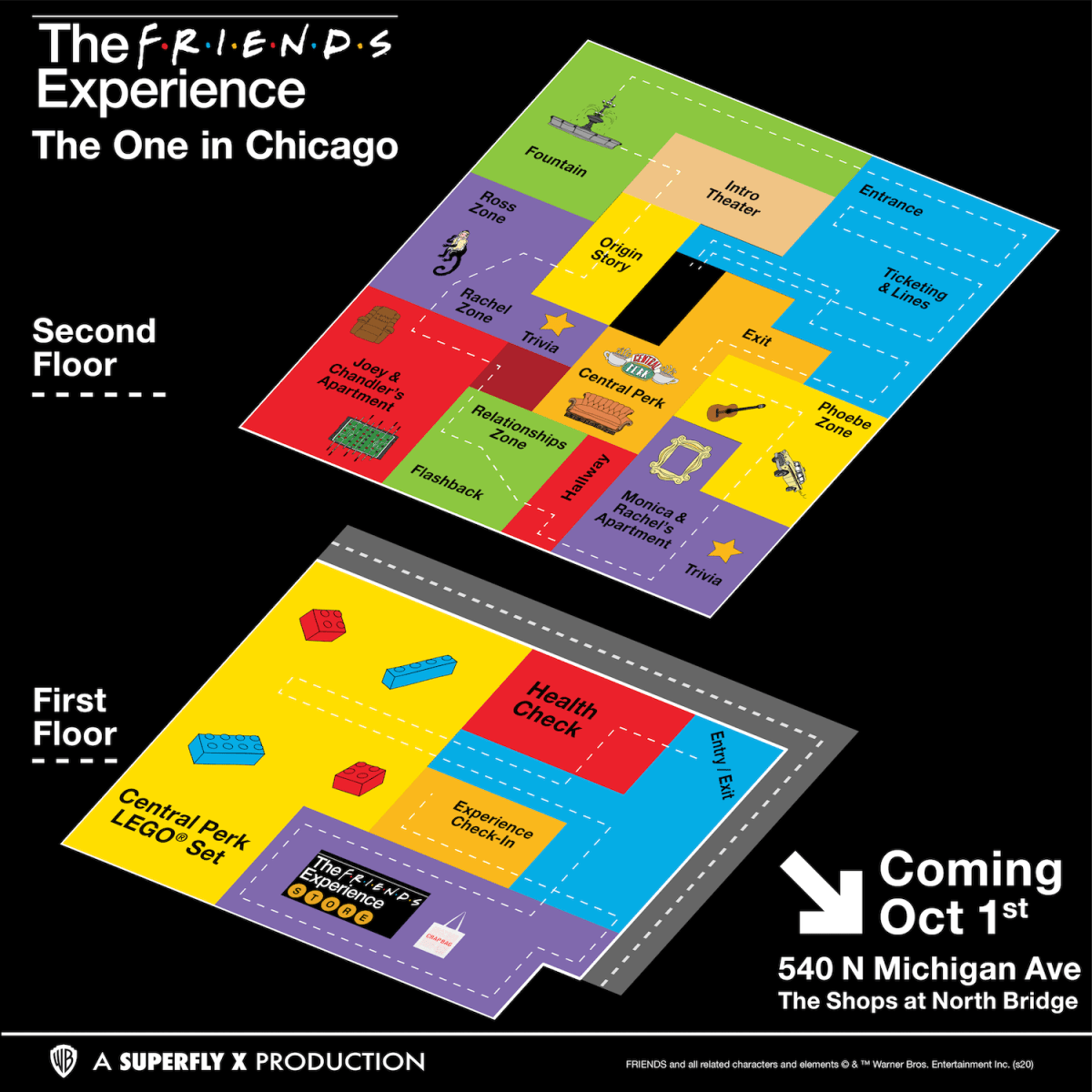 An Interactive 'Friends' Themed PopUp Coming to Chicago in October