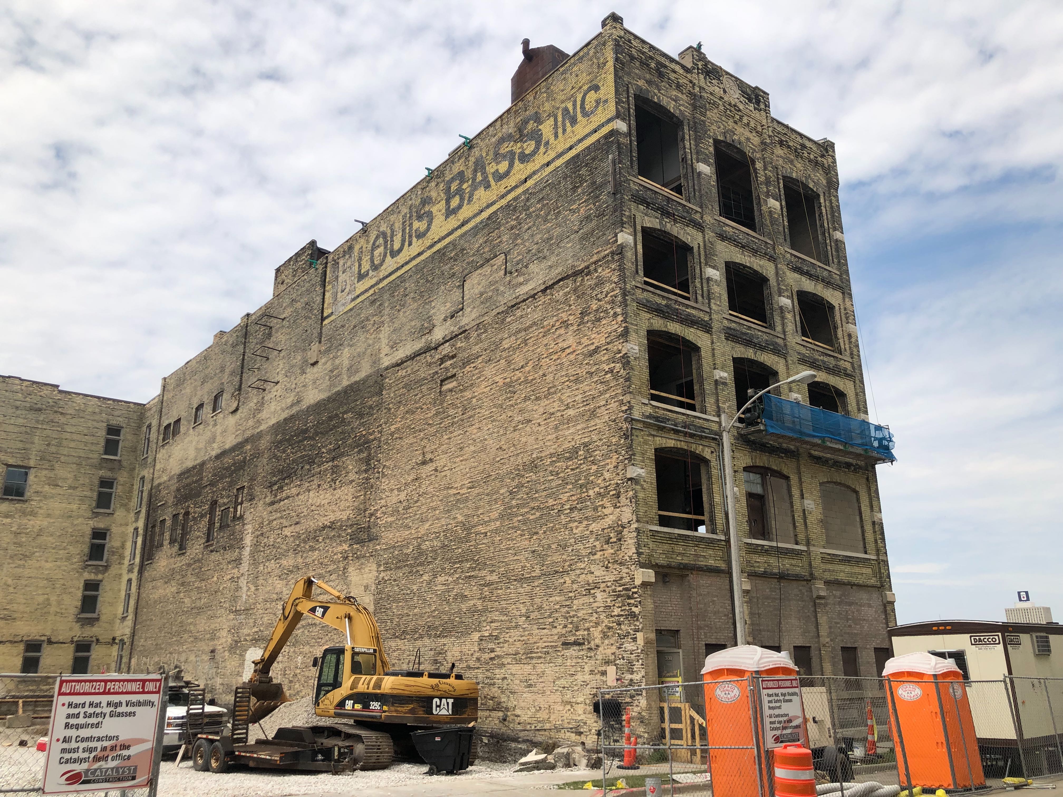 Eyes on Milwaukee Construction Underway on Louis Bass Apartments