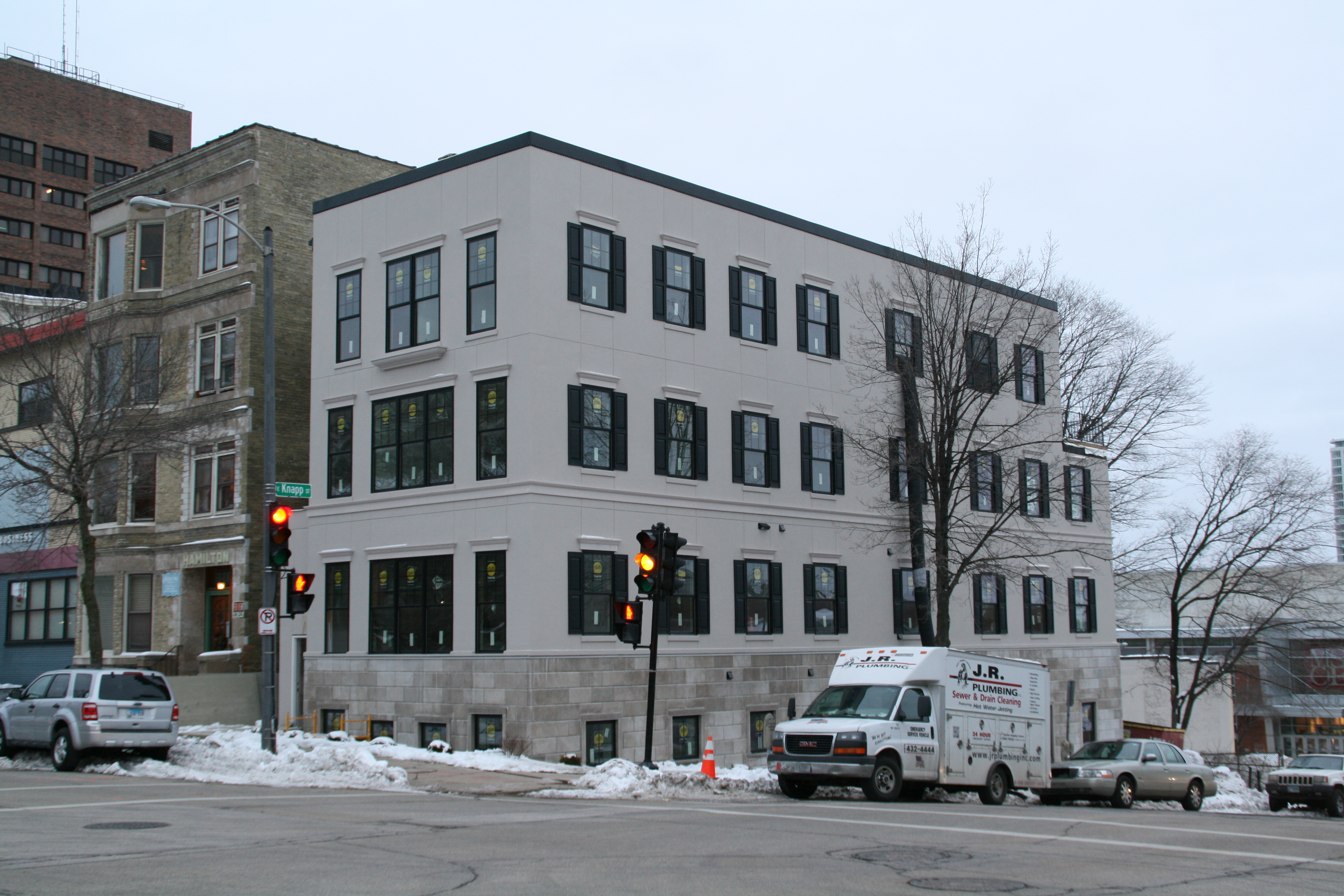 Friday Photos Downtown Apartment Building Nears Completion » Urban