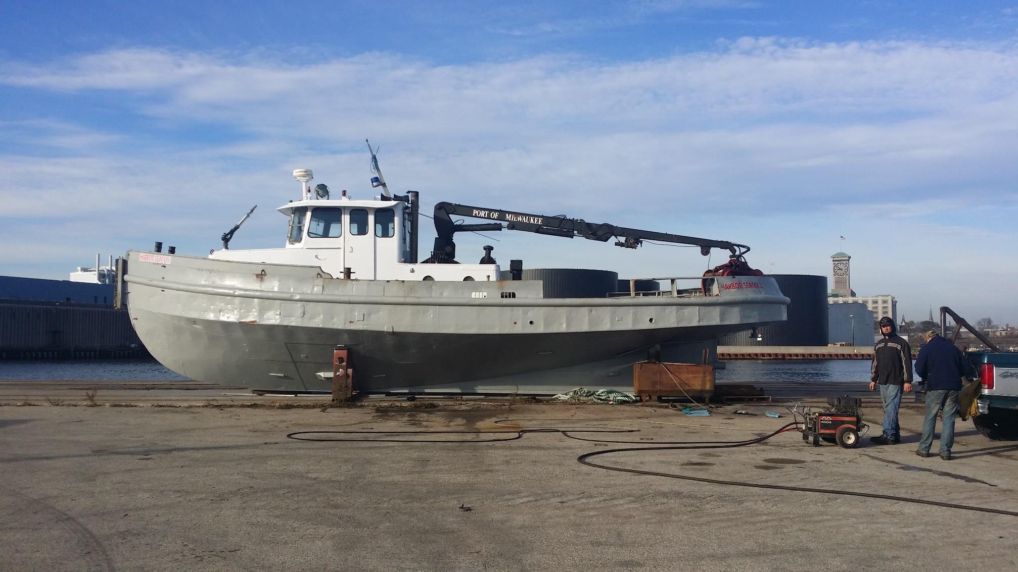 Port Milwaukee Tugboat Sinks » Urban Milwaukee