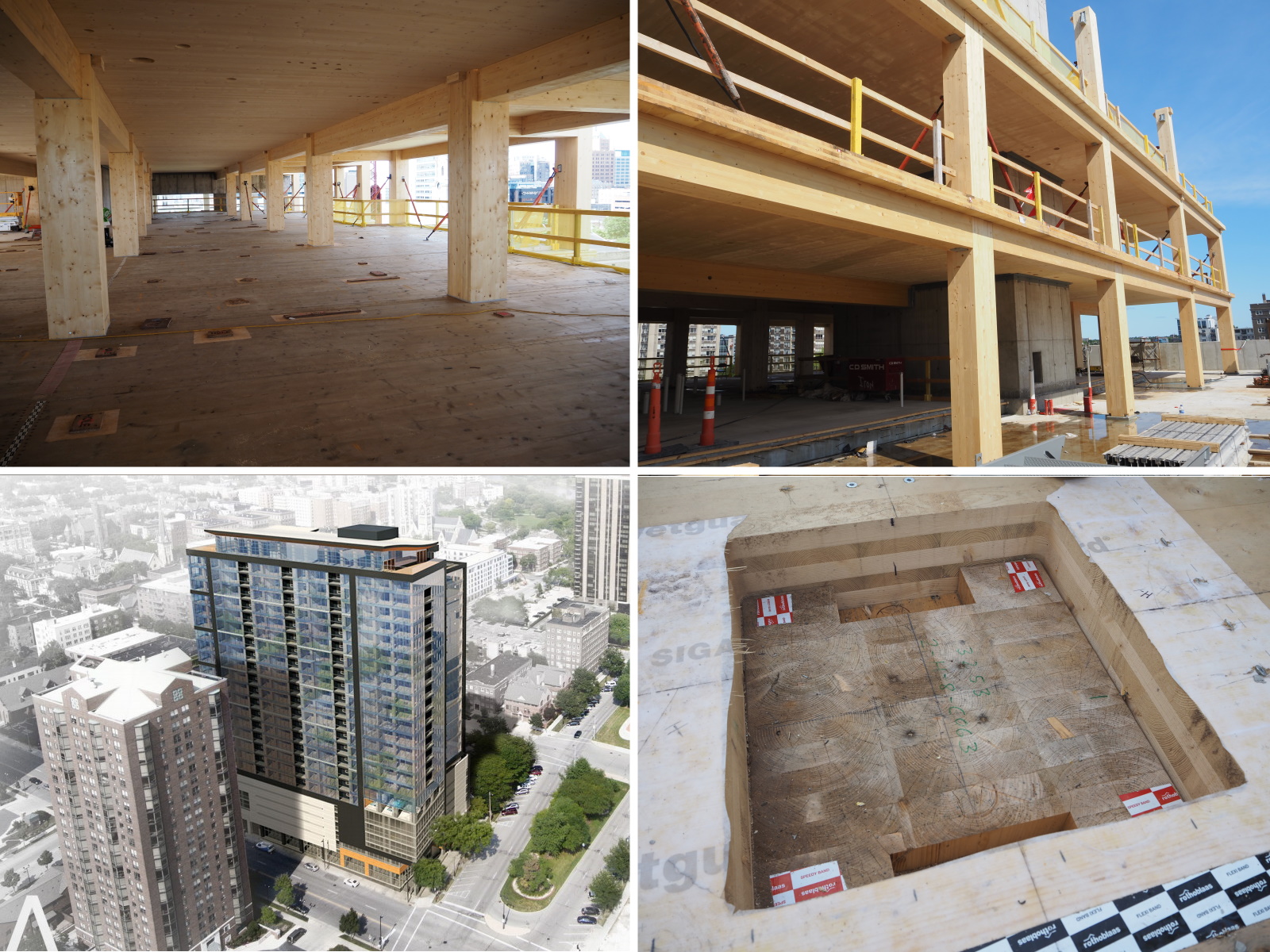Eyes on Milwaukee Inside the World’s Tallest Mass Timber Building