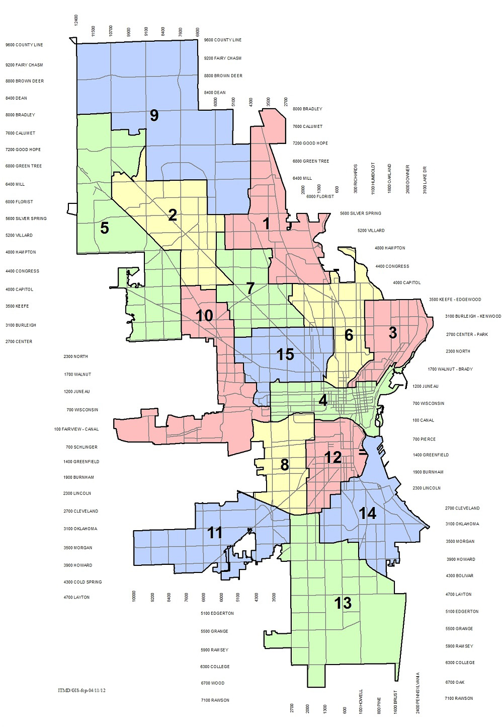 City Hall Committee Backs City Redistricting Plan » Urban Milwaukee