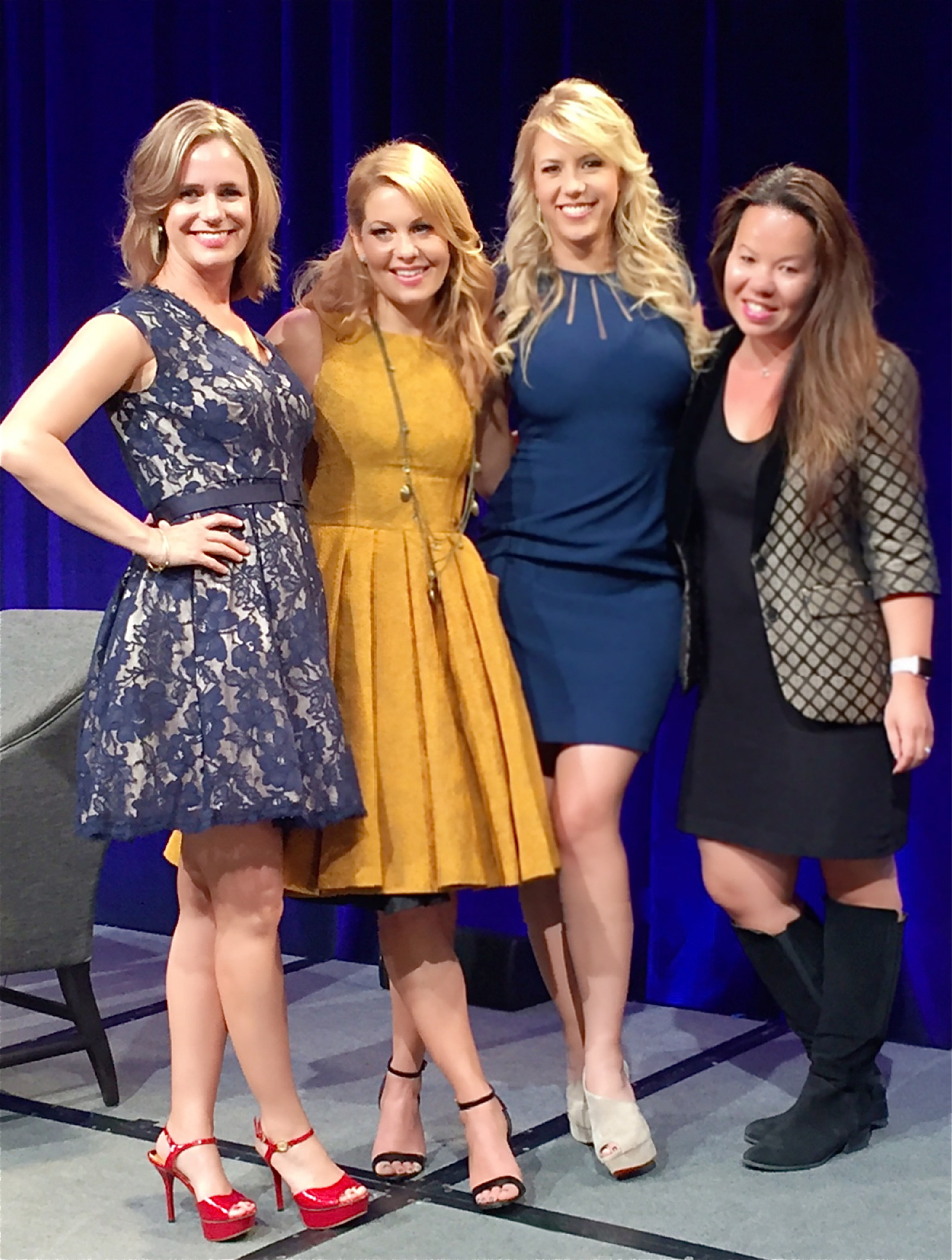 Andrea Barber And Candace Cameron