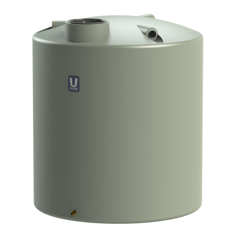 5,000 litre round tank Urban Poly Tanks
