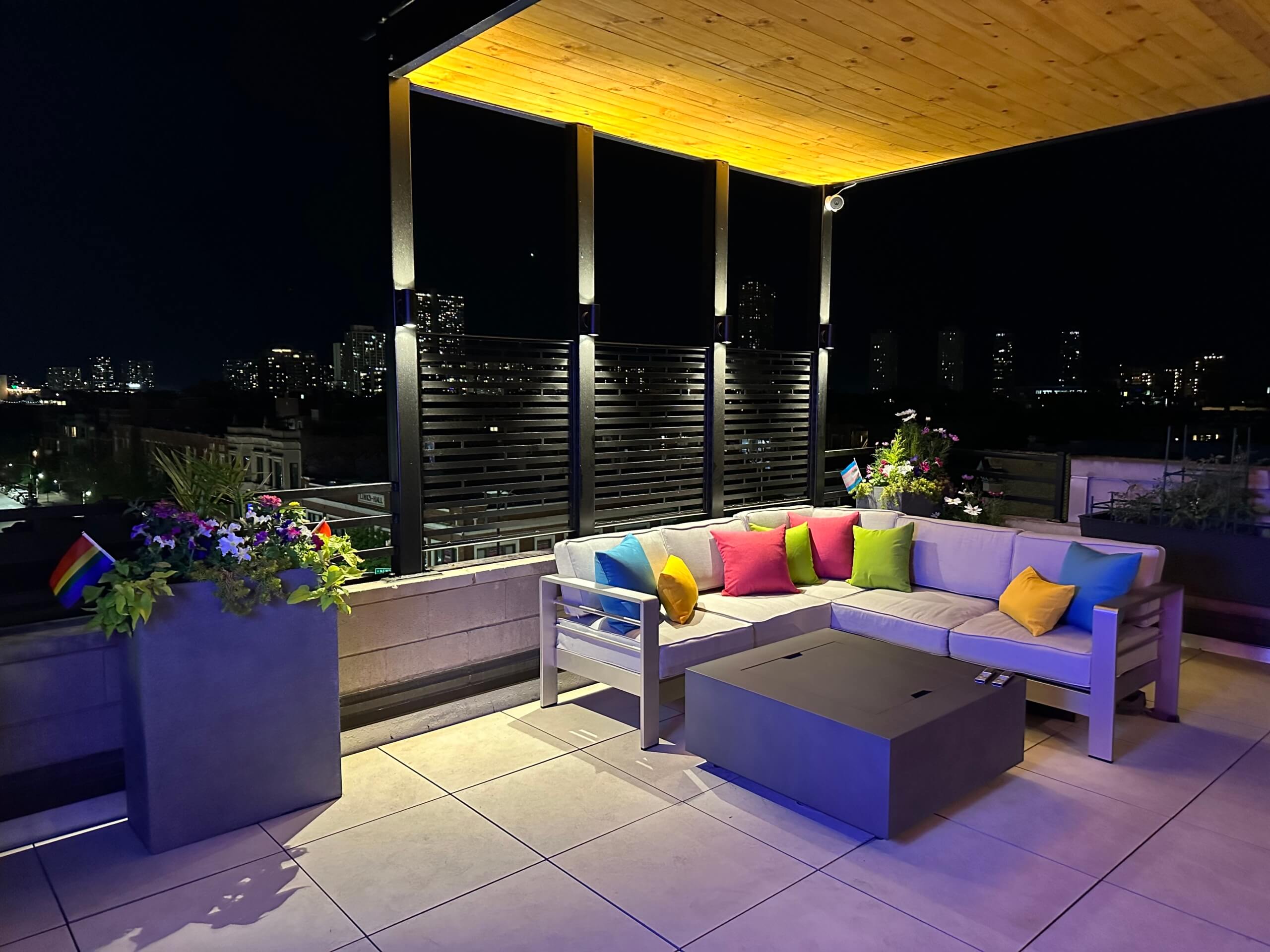 Garage Rooftop Decks Urban Rooftops Chicago Roof Decks