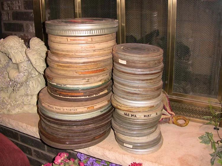 Old Film Reel Canister