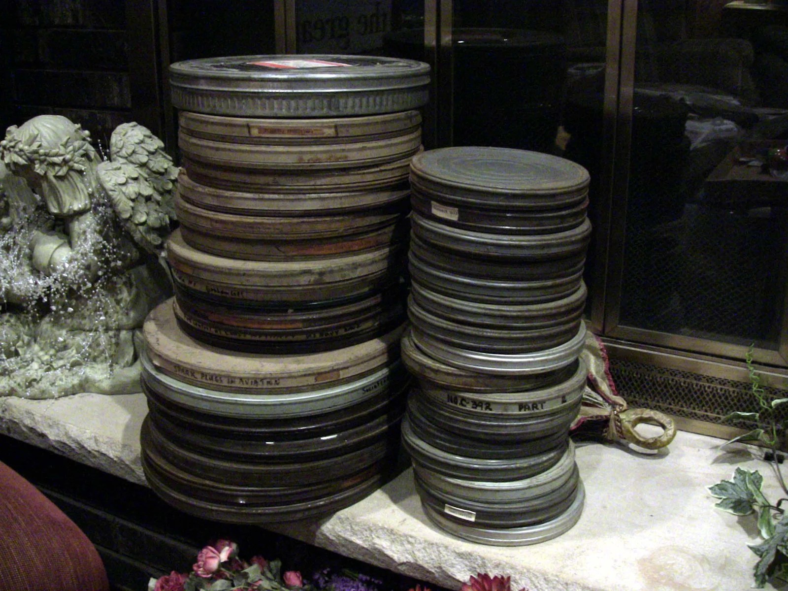 Old Film Reel Canister