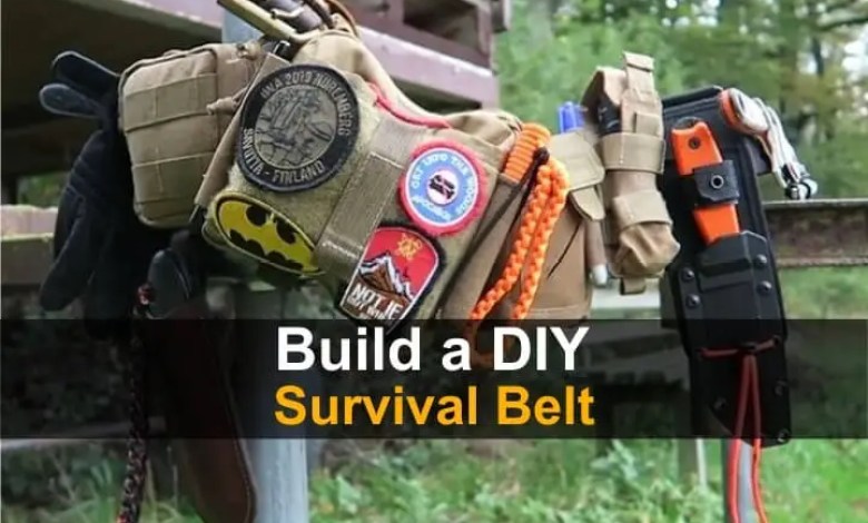 Build a DIY Survival Belt