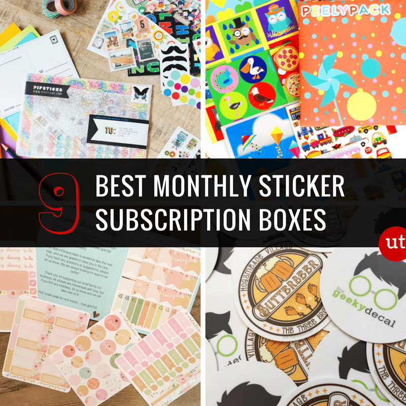 10 Best Sticker Subscription Boxes (2023) Urban Tastebud