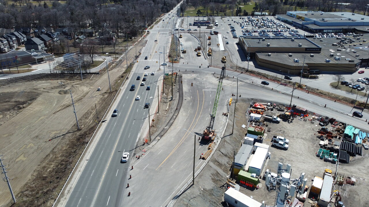 Mississauga Dixie Rd/QEW New Interchange (MTO, 1s, UrbanToronto
