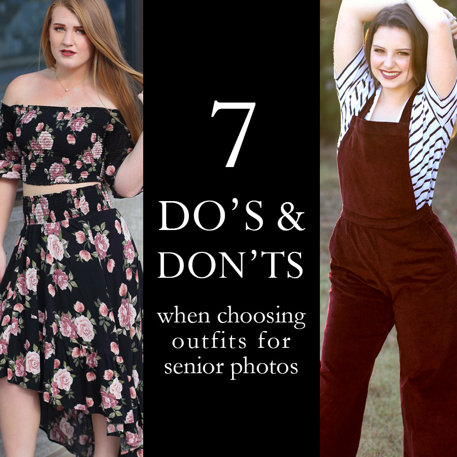 Do's and Don'ts of Choosing Outfits for Senior Photos Atlanta