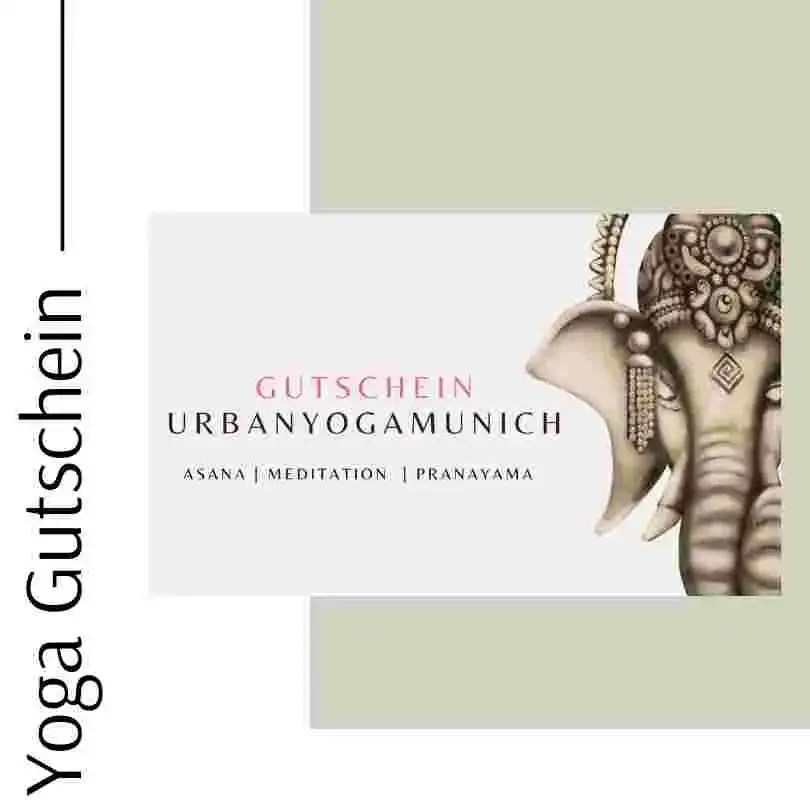 Yoga Gutschein Urbanyogamunich