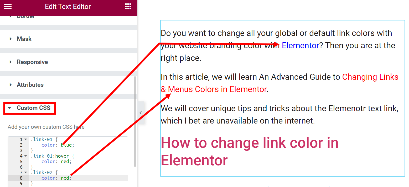 An Advanced Guide to Changing Links & Menus Colors in Elementor
