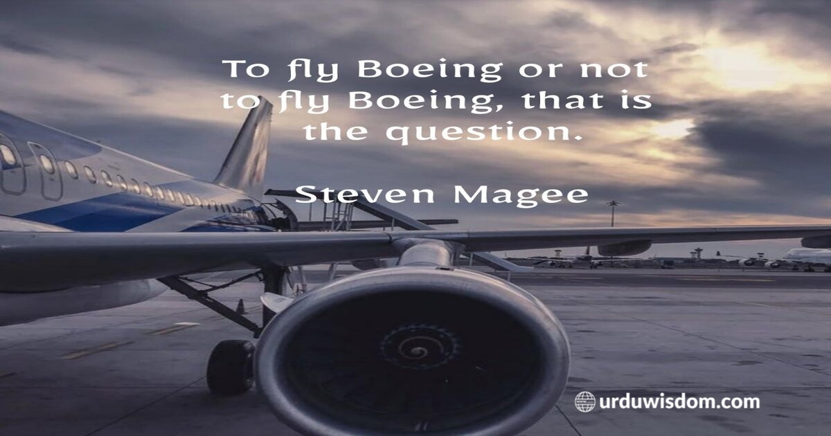 50 Best Airplane Quotes Urdu Wisdom