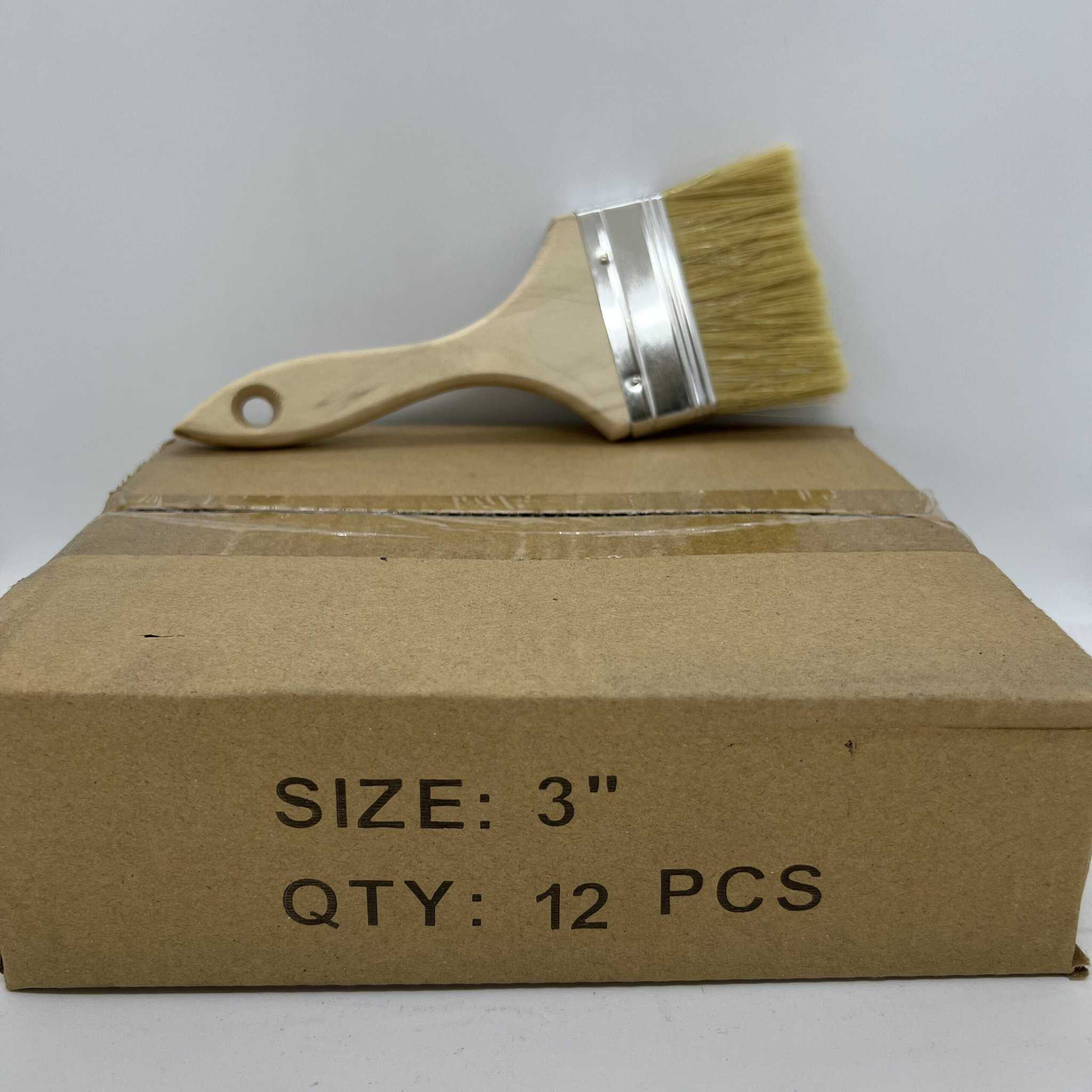 3" Paint Brush BULK U Resin Industrial