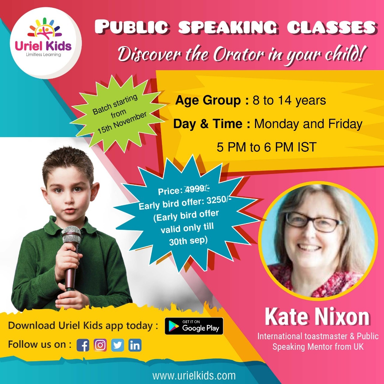 Public Speaking UrielKids