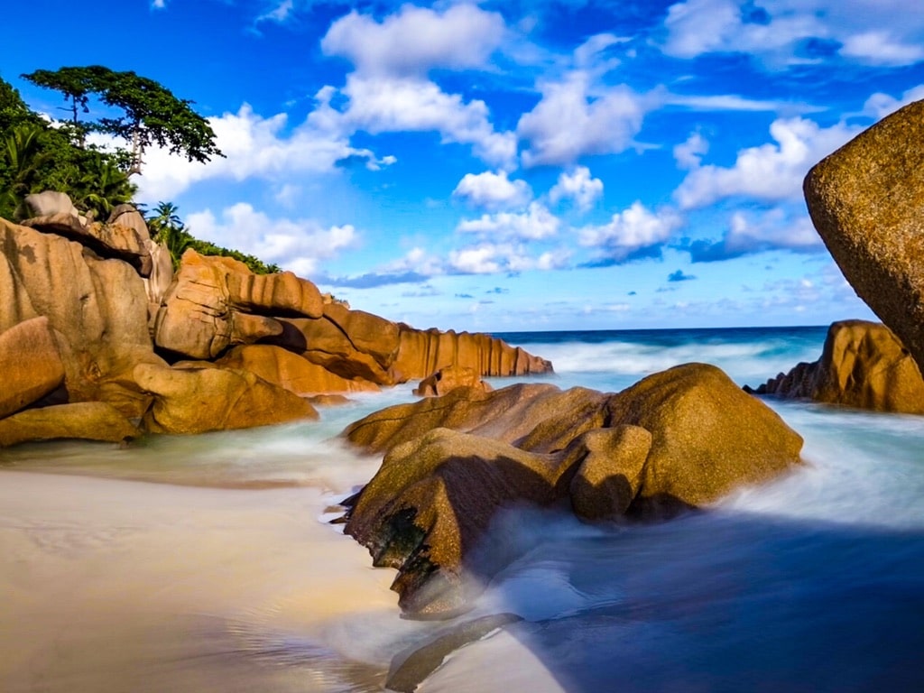 Trauminseln im Indischen Ozean Seychellen mit Urlaubsengel