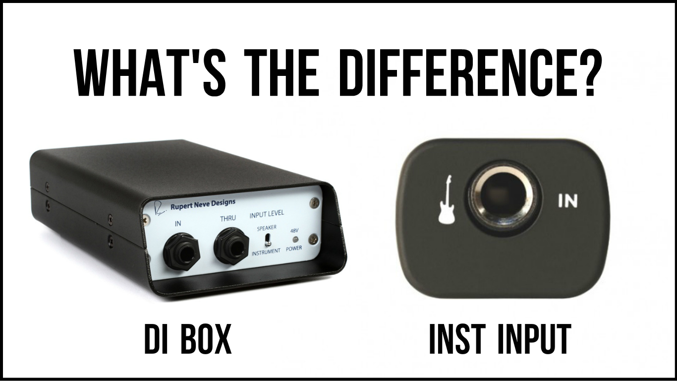 5 FAQ4 DI Boxes Unstoppable Recording Machine