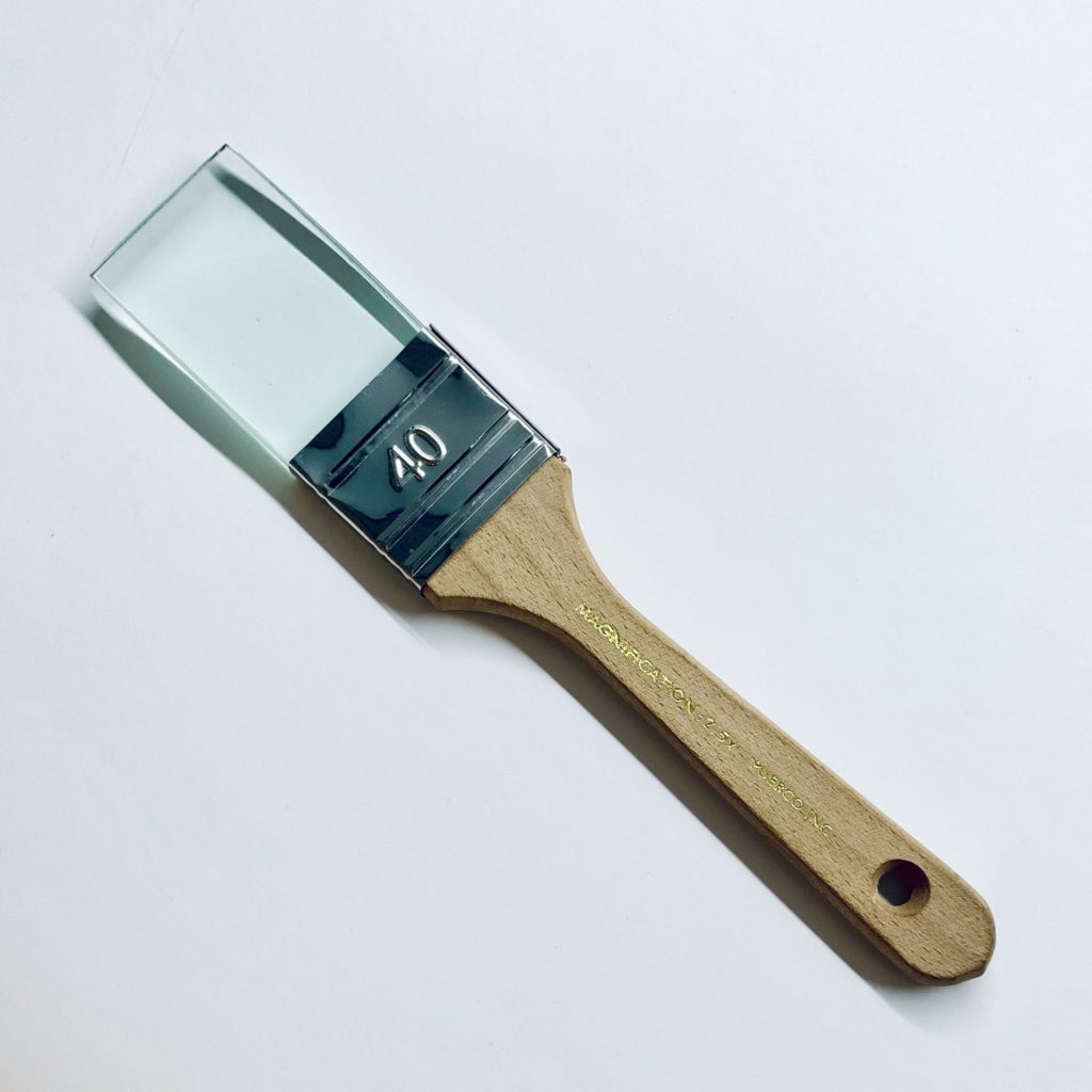 PAINT BRUSH Magnifying Glass [natural]