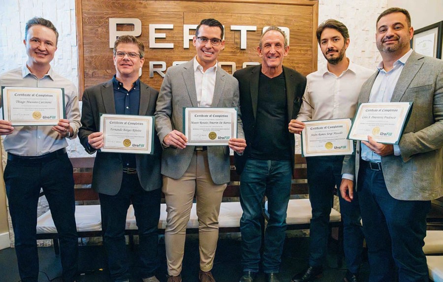 Conheça os novos urologistas certificados na técnica UroFill®