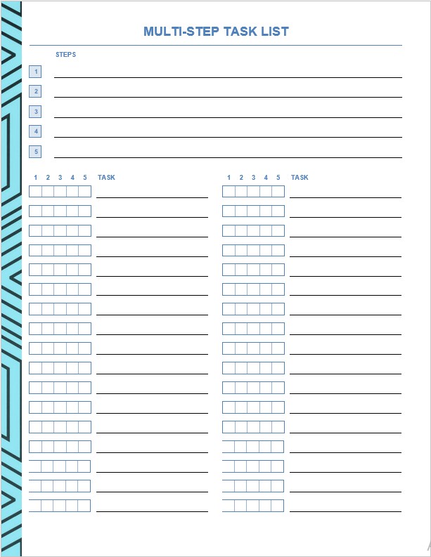 Printable To Do Checklists | room surf.com