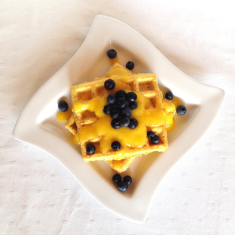 Millet Flour Waffles Ursalicious