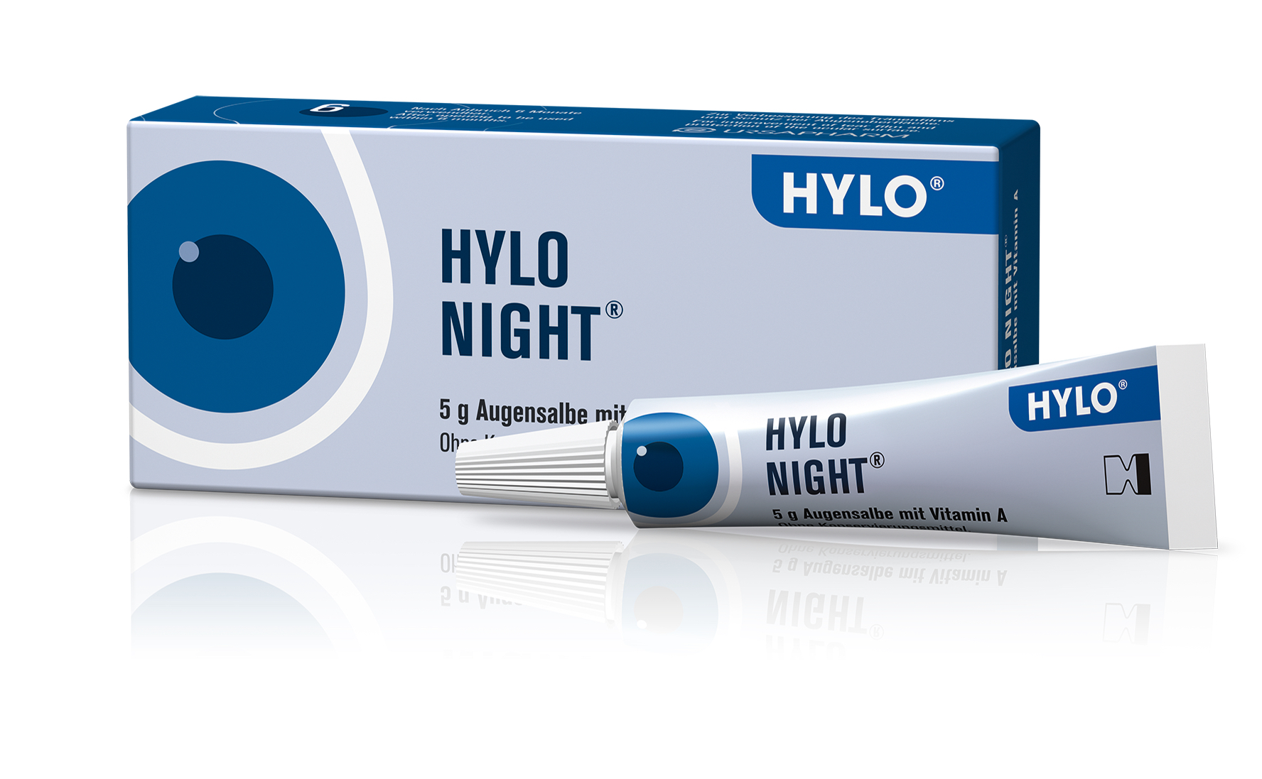 Optase Hylo Night Dry Eye Ointment Nighttime Eye Gel For Dry Eyes