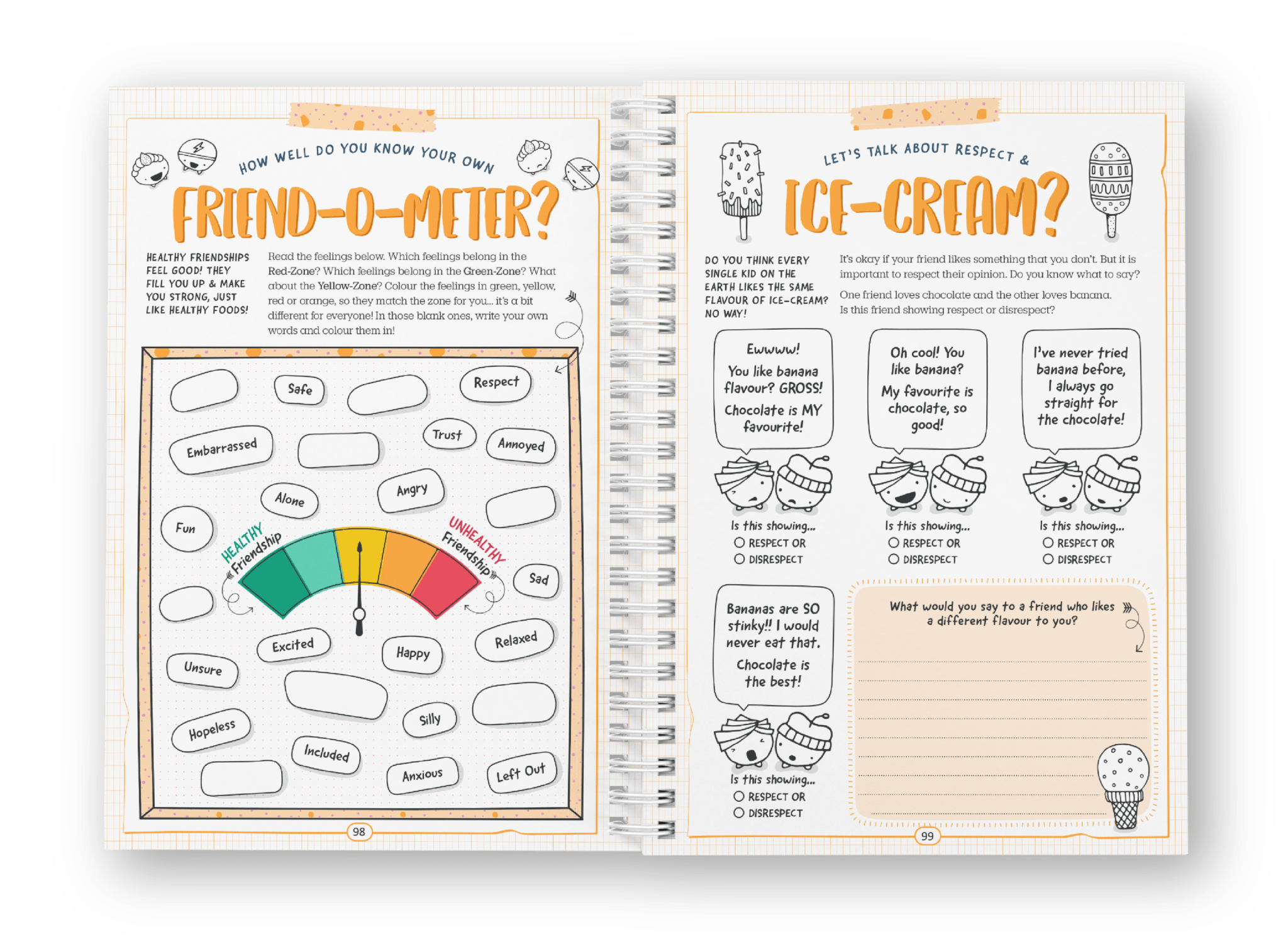 Friendship Journal for Kids has Arrived! URSTRONG