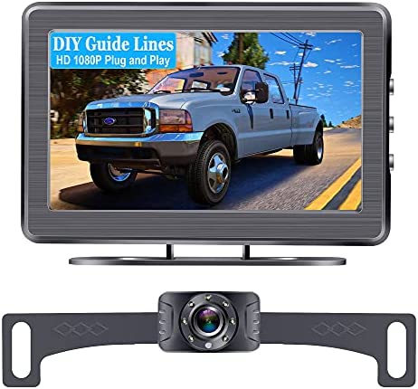 AMTIFO A2 Backup Camera HD 1080P Car Rear View Camera with 4.3 Inch