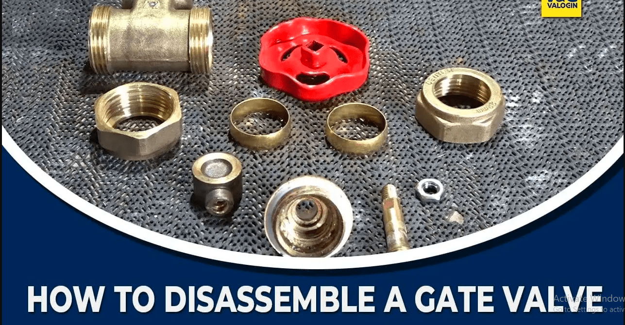 How to Disassemble a Gate Valve