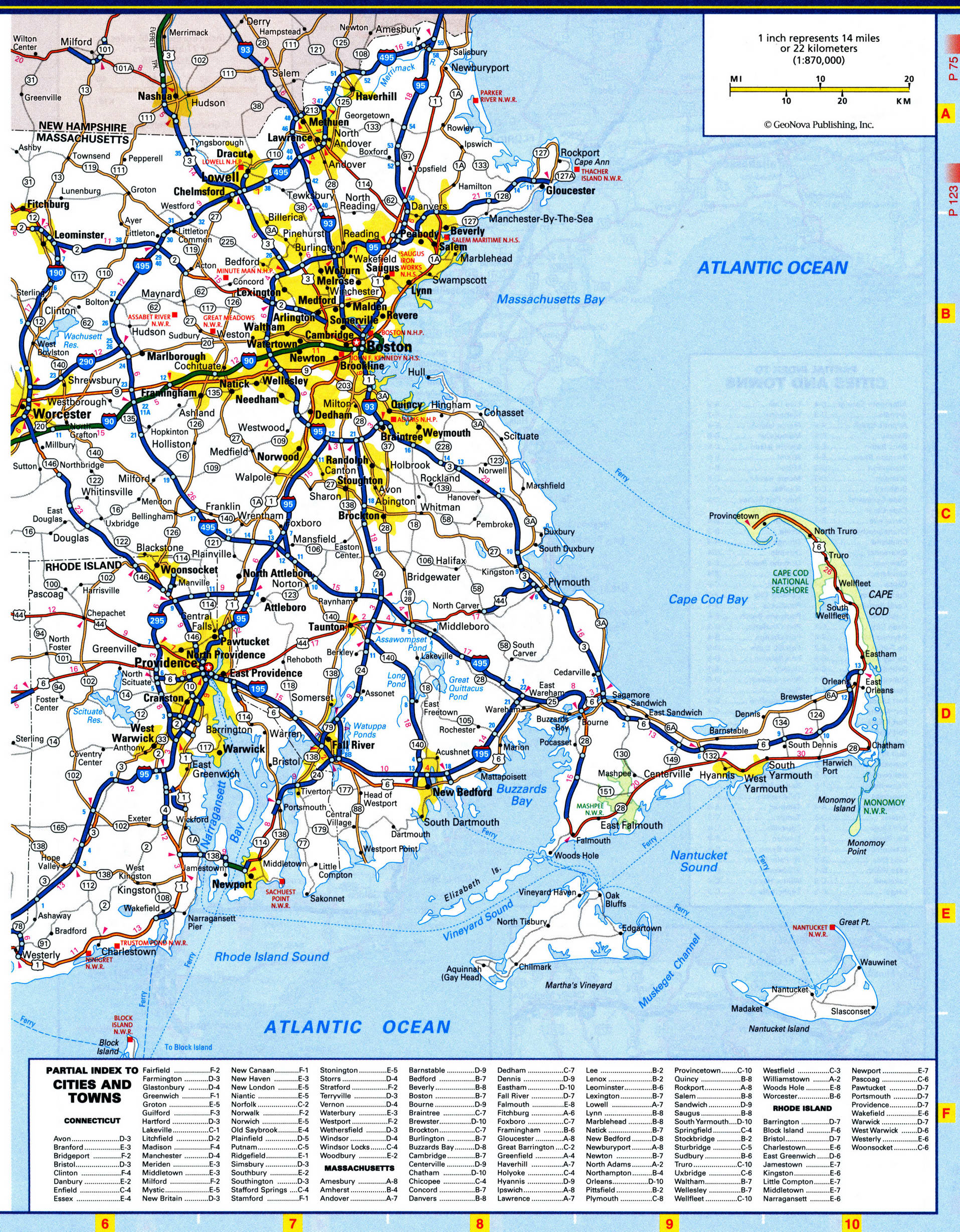 Map of Rhode Island roads and highways.Free printable road map of Rhode Island