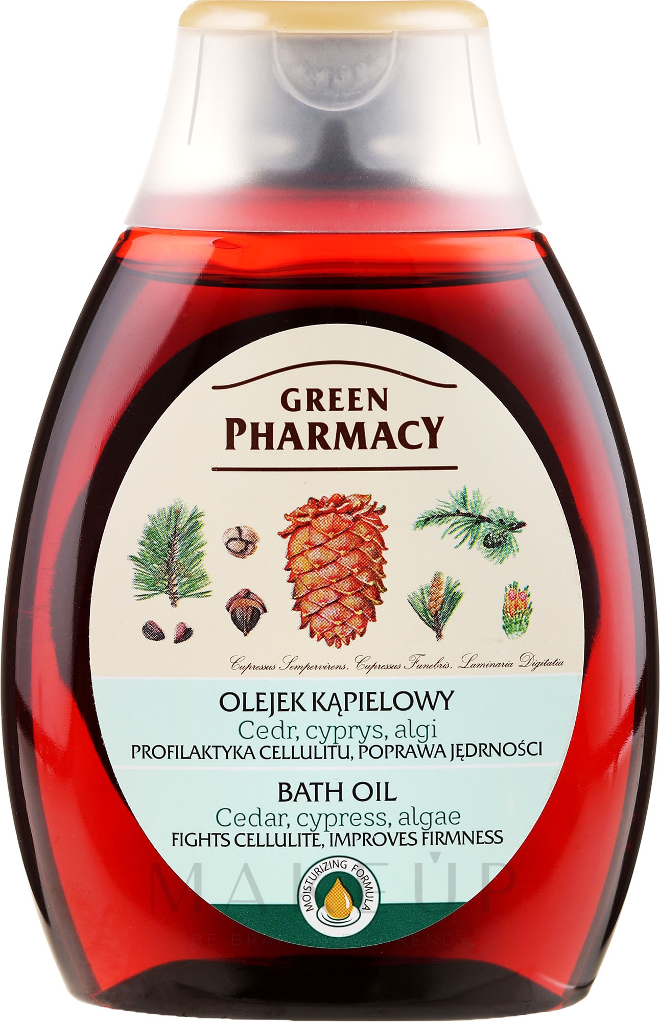 Green Pharmacy Bath & Shower Oil "Cedar & Cypress" MAKEUP