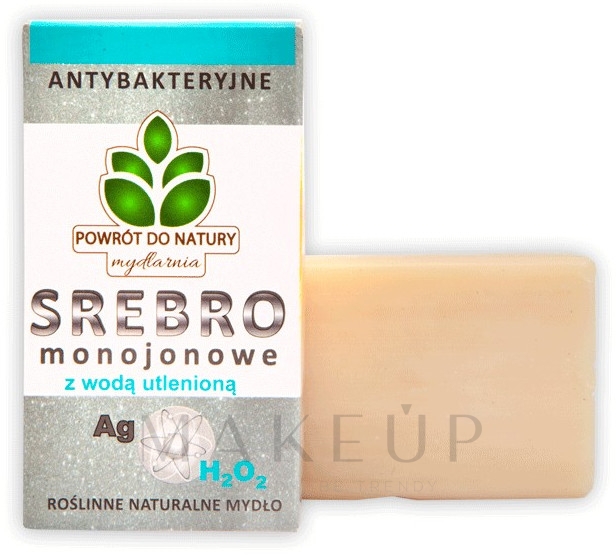 Powrot do Natury Natural Soap Matt Silver and Hydrogen Peroxide
