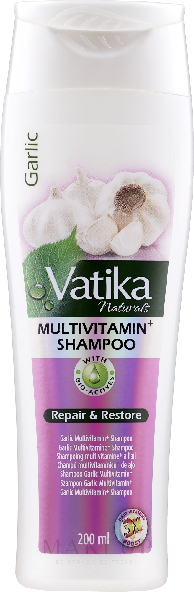 Dabur Vatika Garlic Multivitamin+ Shampoo Repair & Restore