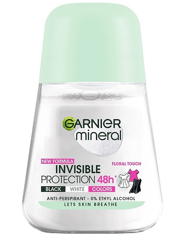 Garnier Mineral Invisible Floral Touch 48h Non Stop Rollon Deodorant