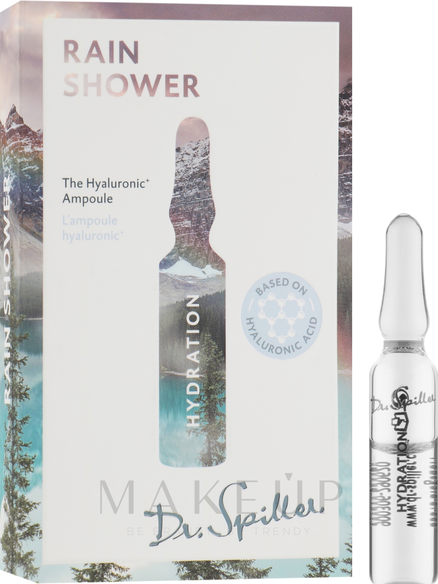Rain Shower Hydration Ampoule Concentrate Dr. Spiller Hydration Rain