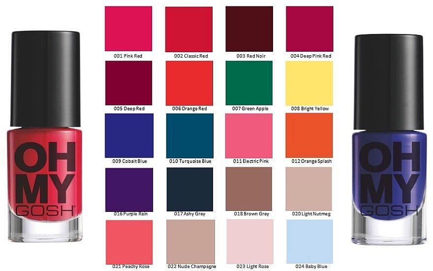 Gosh Copenhagen OMG Nail Polish Nail Polish MAKEUP