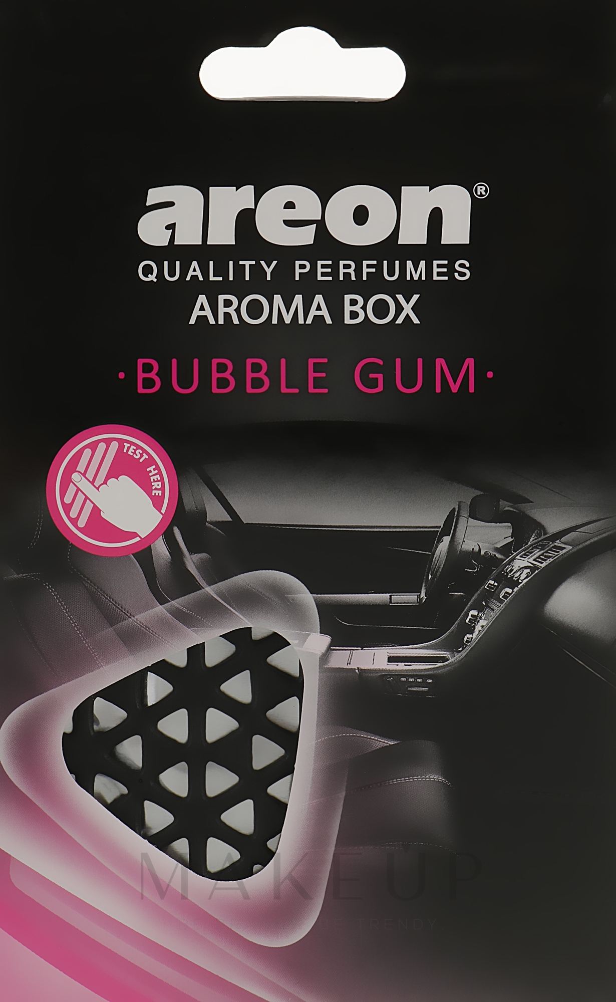 Areon Aroma Box Bubble Gum Car Air Freshener MAKEUP