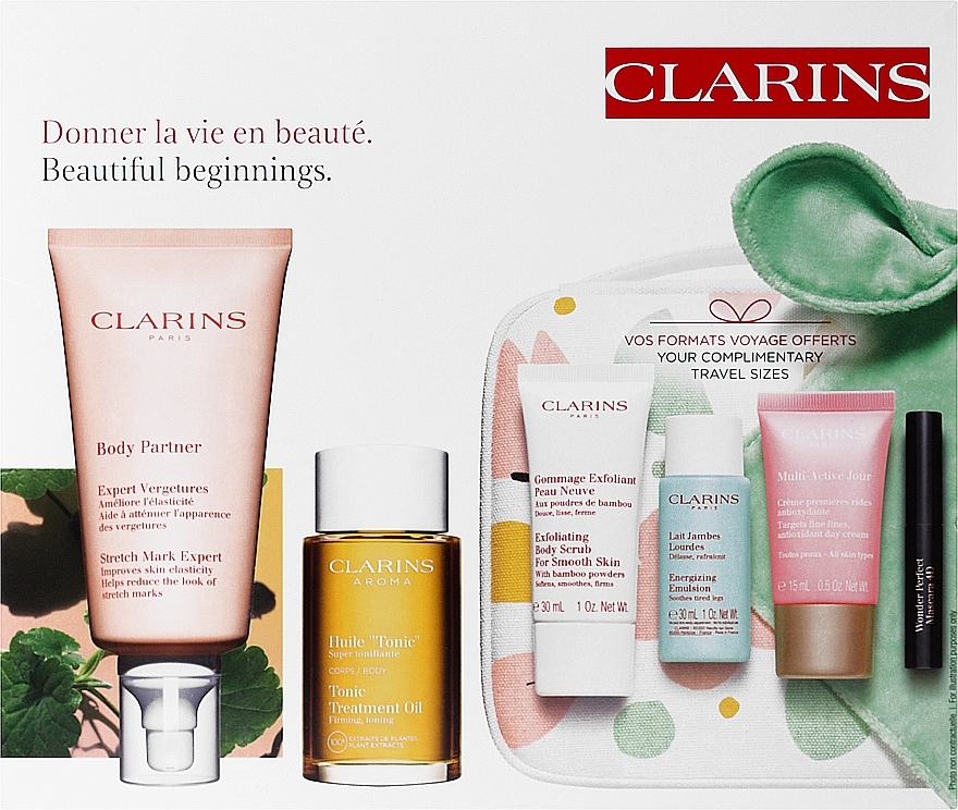 Clarins Maternity Kit Set, 8 products MAKEUP