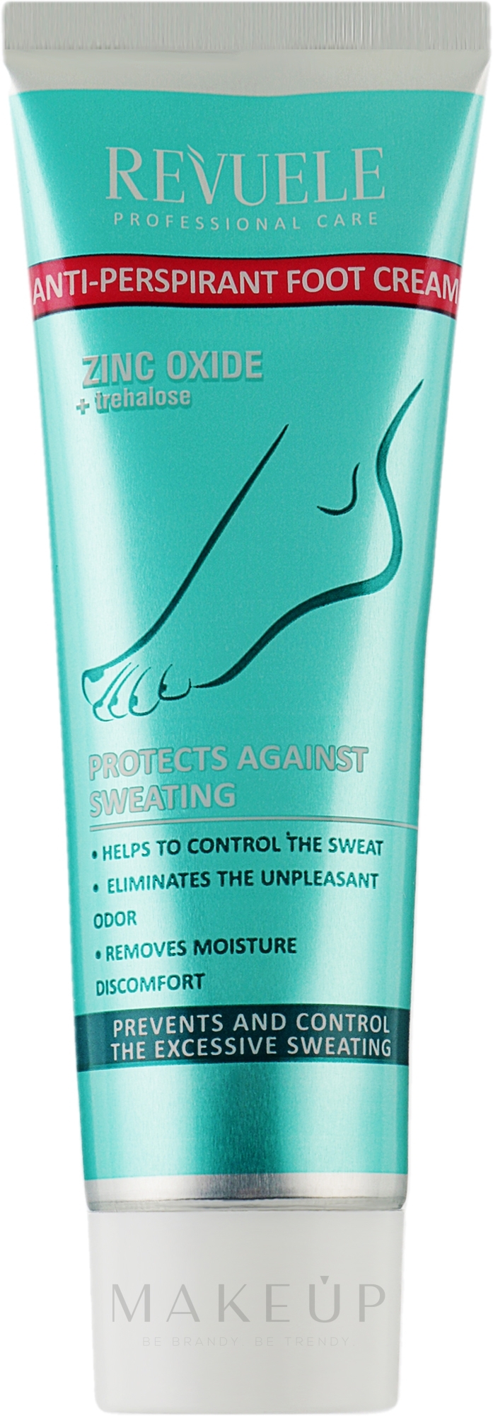 Revuele Professional Care Antiperspirant Foot Cream Foot