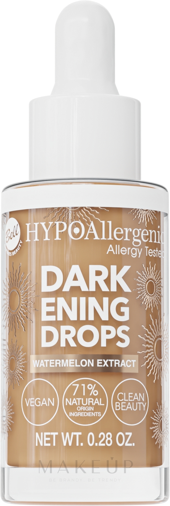 Bell Hypoallergenic Darkening Drops Hypoallergenic Foundation