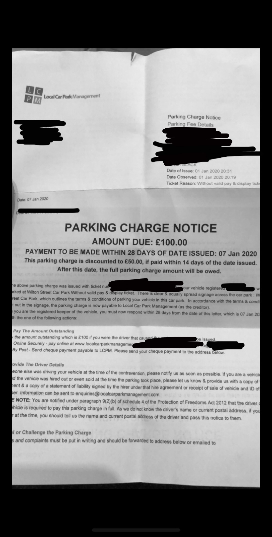 Gladstone’s Solicitors / Local Car Park Management — MoneySavingExpert