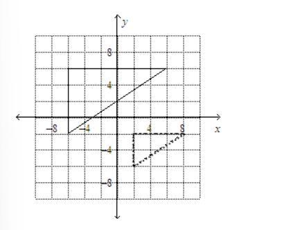 The Dashed Line Triangle Is A Dilation Image Of The Solid Lined Triangle Is The Dilation An - Brainly.com